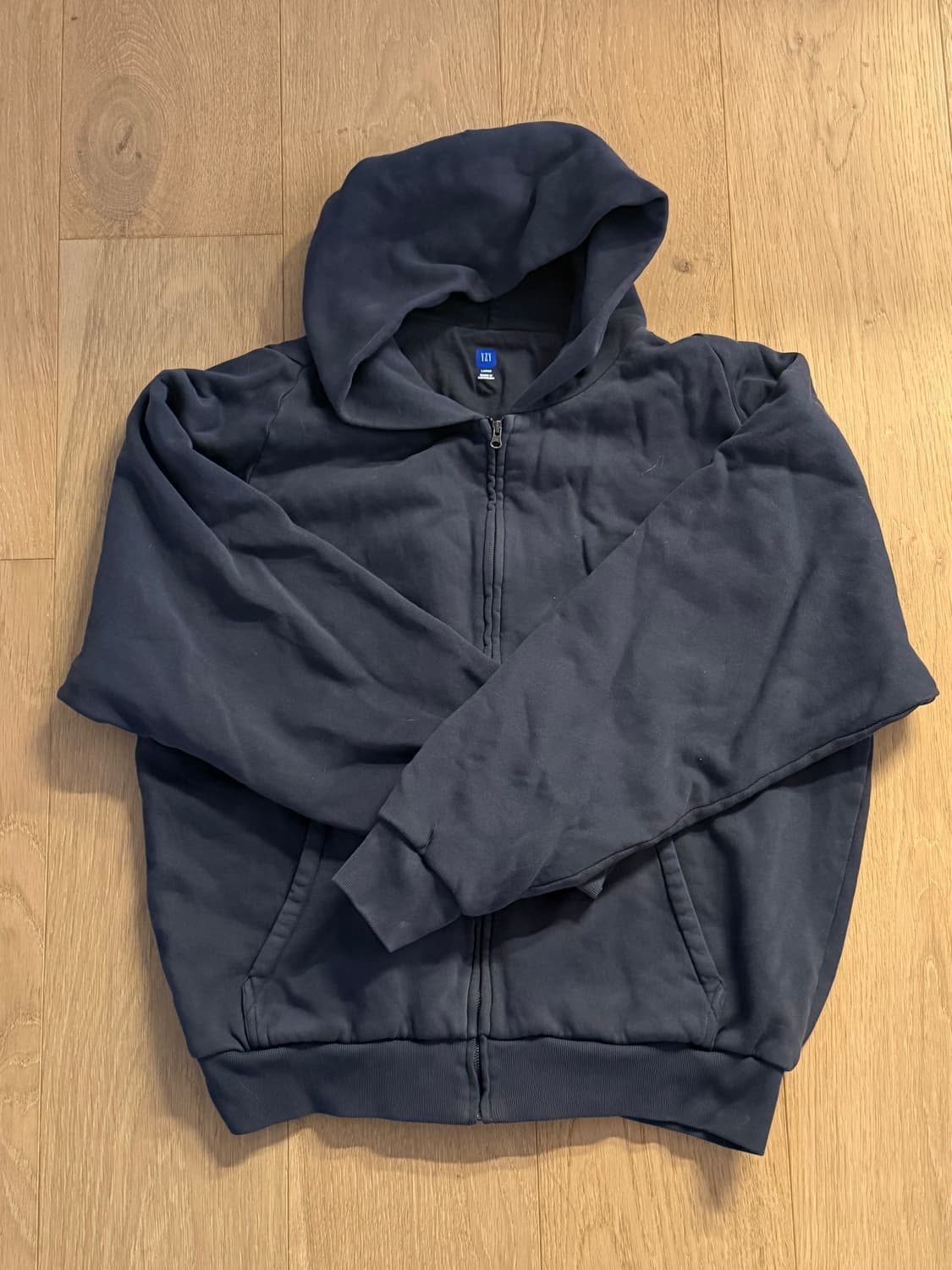 이지 갭 후드집업 네이비 L 상품이미지1