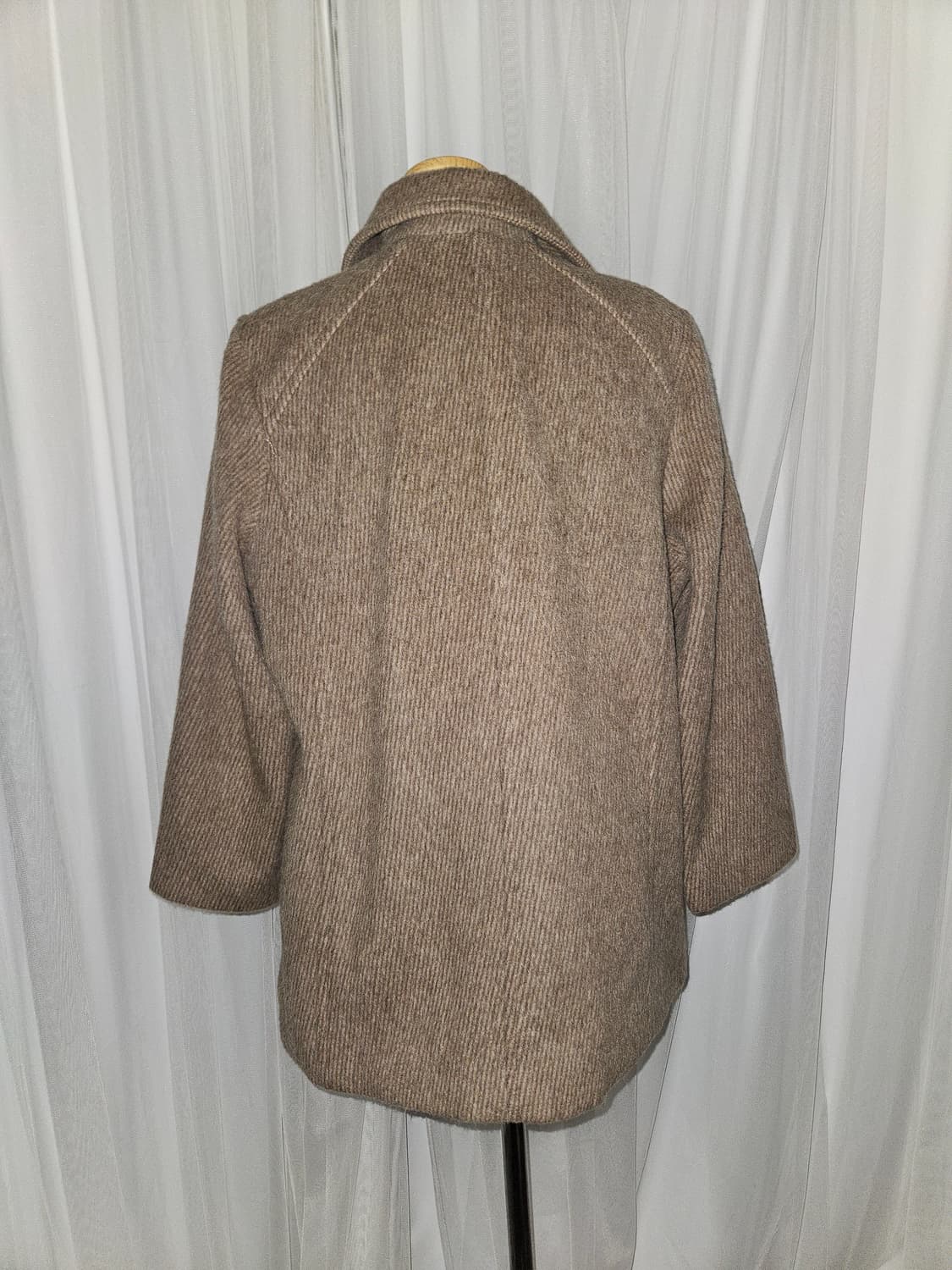 BALMARNE 밀크브라운 울 코트 자켓 상품이미지2