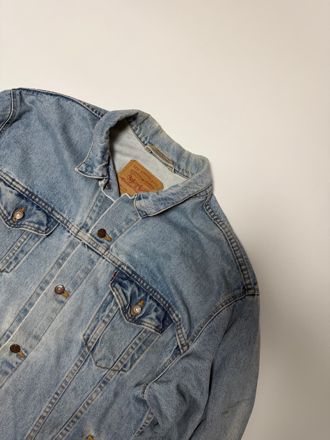 90s 리바리스 트러커 데님 자켓 상품이미지2