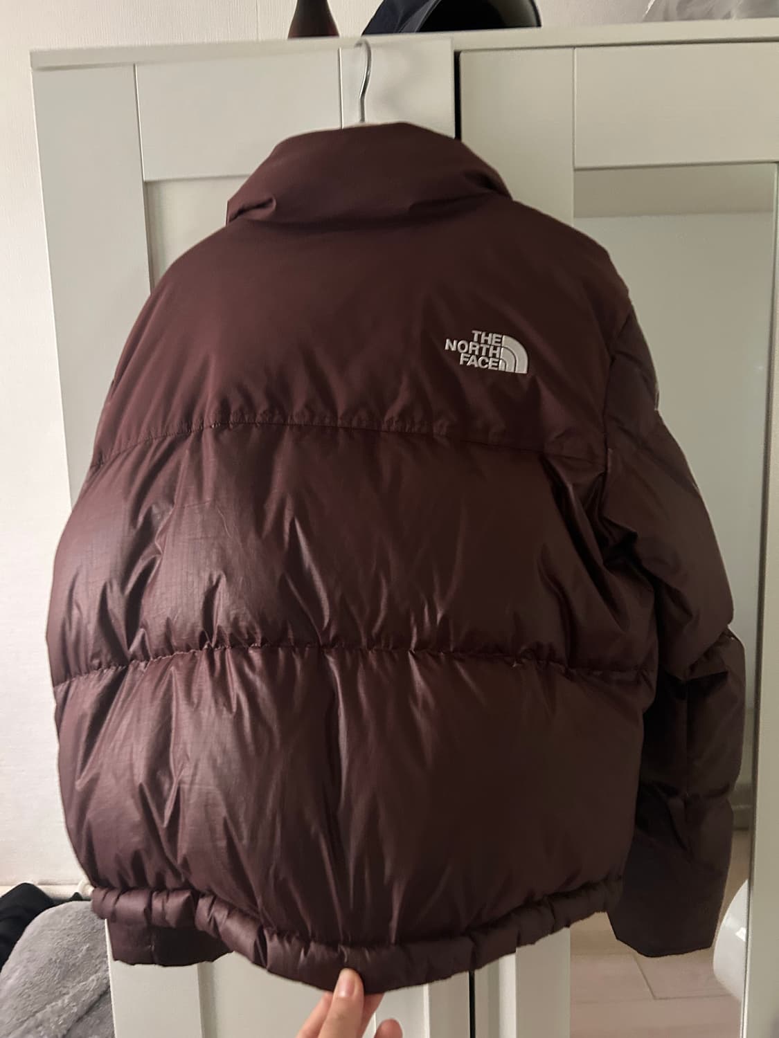 노스페이스 회이트라벨 눕시 코코아 브라운 L (하자O) 상품이미지3