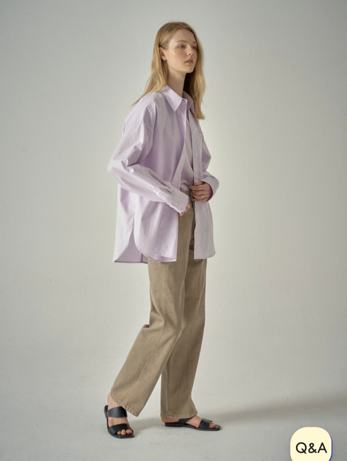 파사드패턴 클래식 데님팬츠 상품이미지3