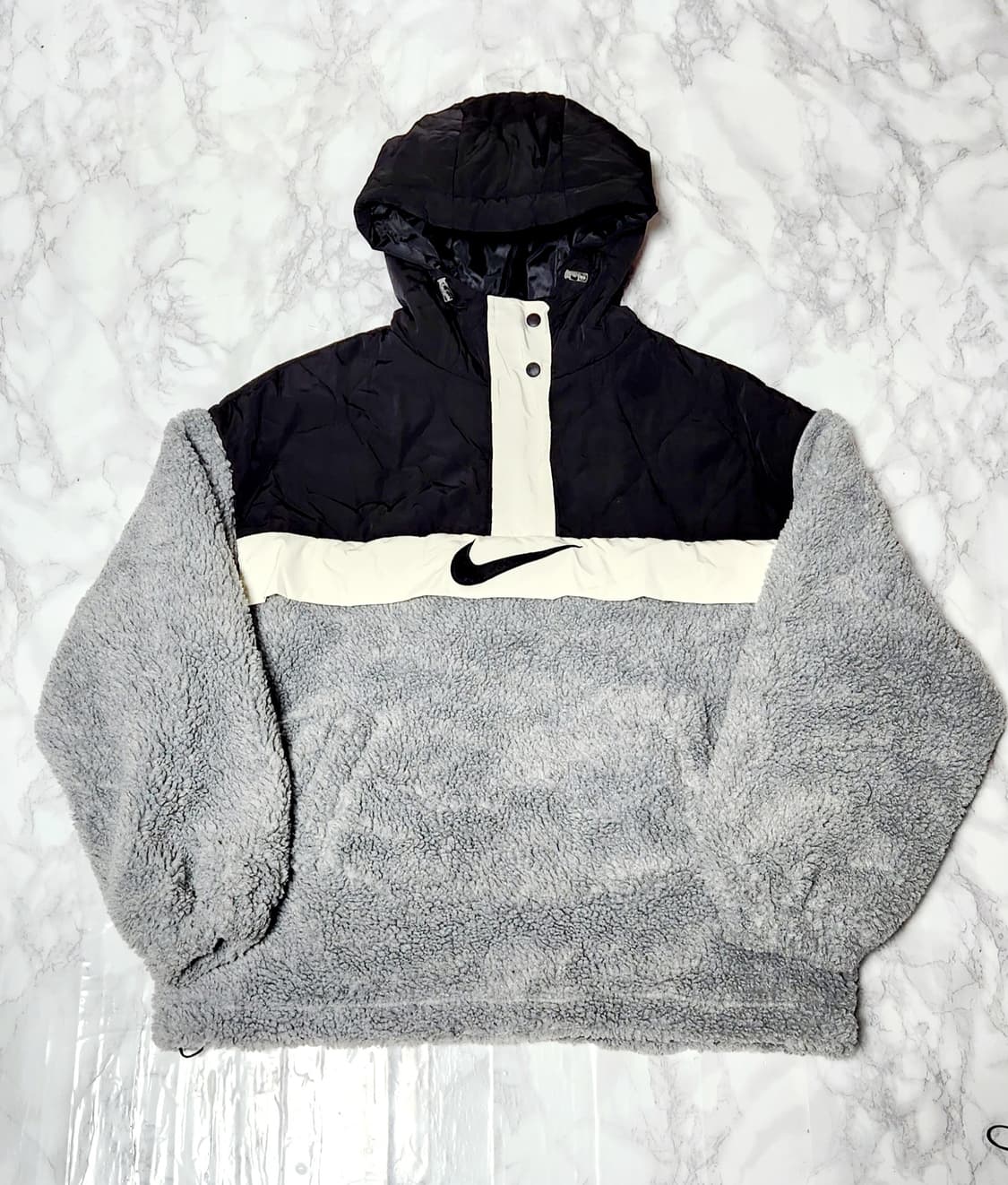 나이키 빅로고 올드스쿨 후리스 후드 자켓 상품이미지1