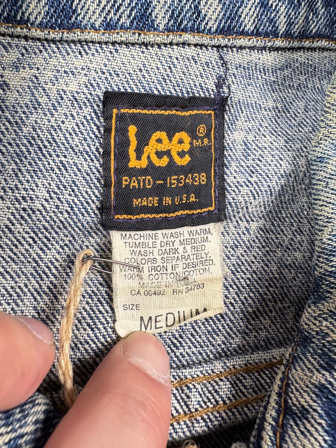 80s LEE 데님자켓 상품이미지2