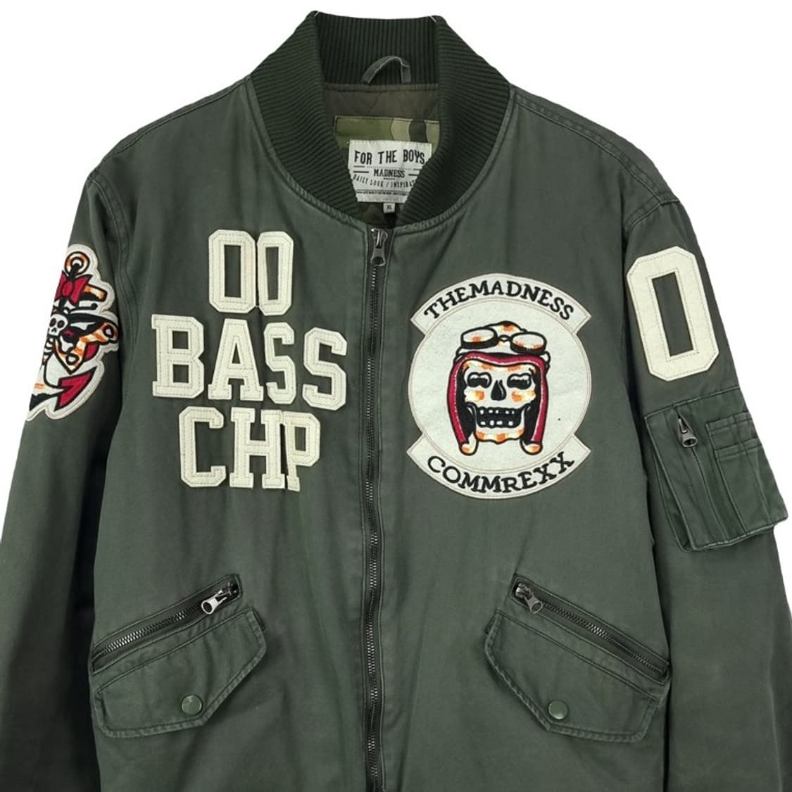 [더 매드니스] 빈티지 패치 MA-1 항공점퍼 봄버 자켓 M18808 상품이미지4