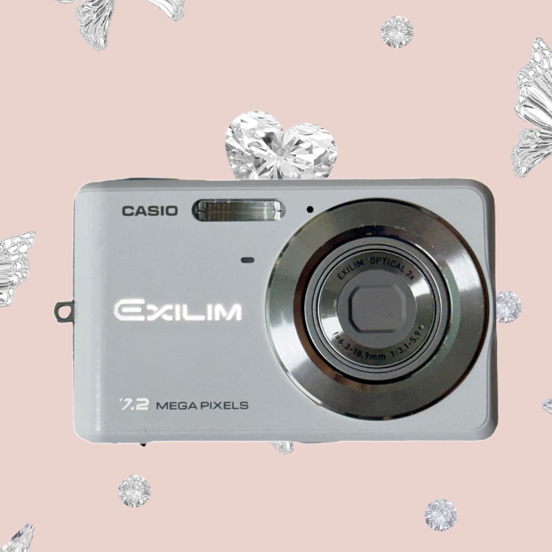 카시오 엑슬림 화이트 CASIO EXILIM EX-Z77 상품이미지1