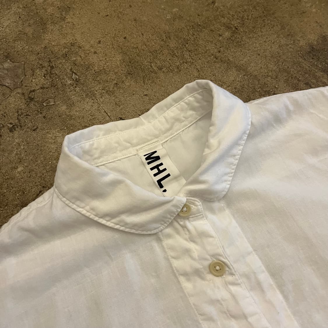 마가렛호웰 MHL 코튼 숏 칼라 블라우스 상품이미지2