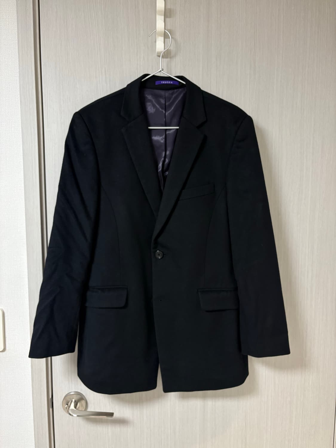 빈티지 캐시미어 블레이져 블랙 100사이즈 상품이미지1