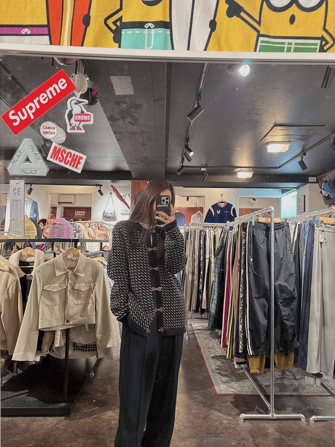 LLBEAN 엘엘빈 버드아이 노르딕 빈티지 가디건 니트 L 상품이미지7