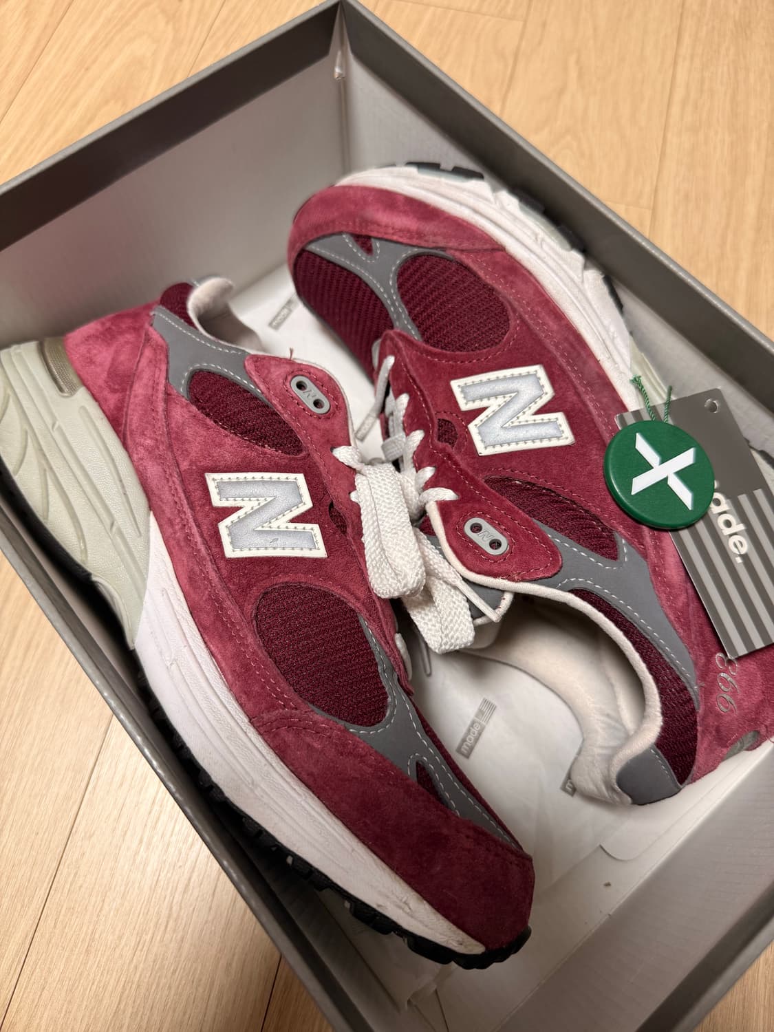 [275] 뉴발란스 993 버건디 상품이미지2