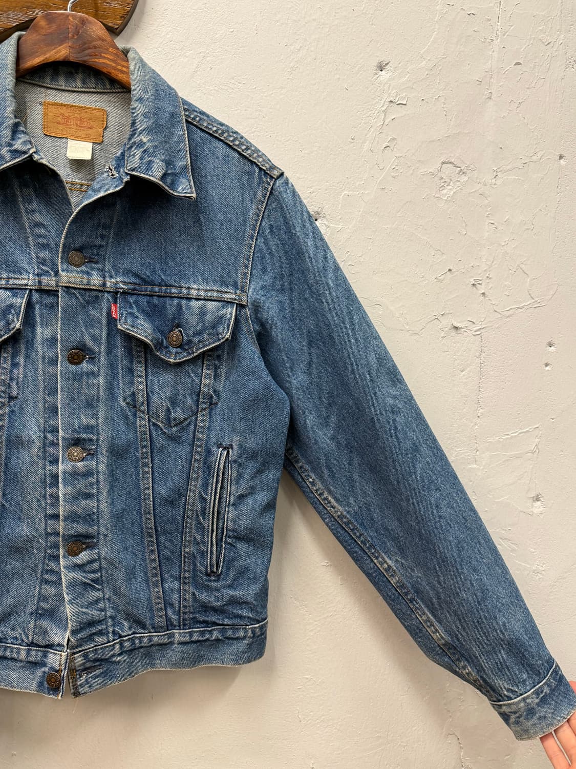 7-80s USA Levi's 71506-0217 Trucker 상품이미지6