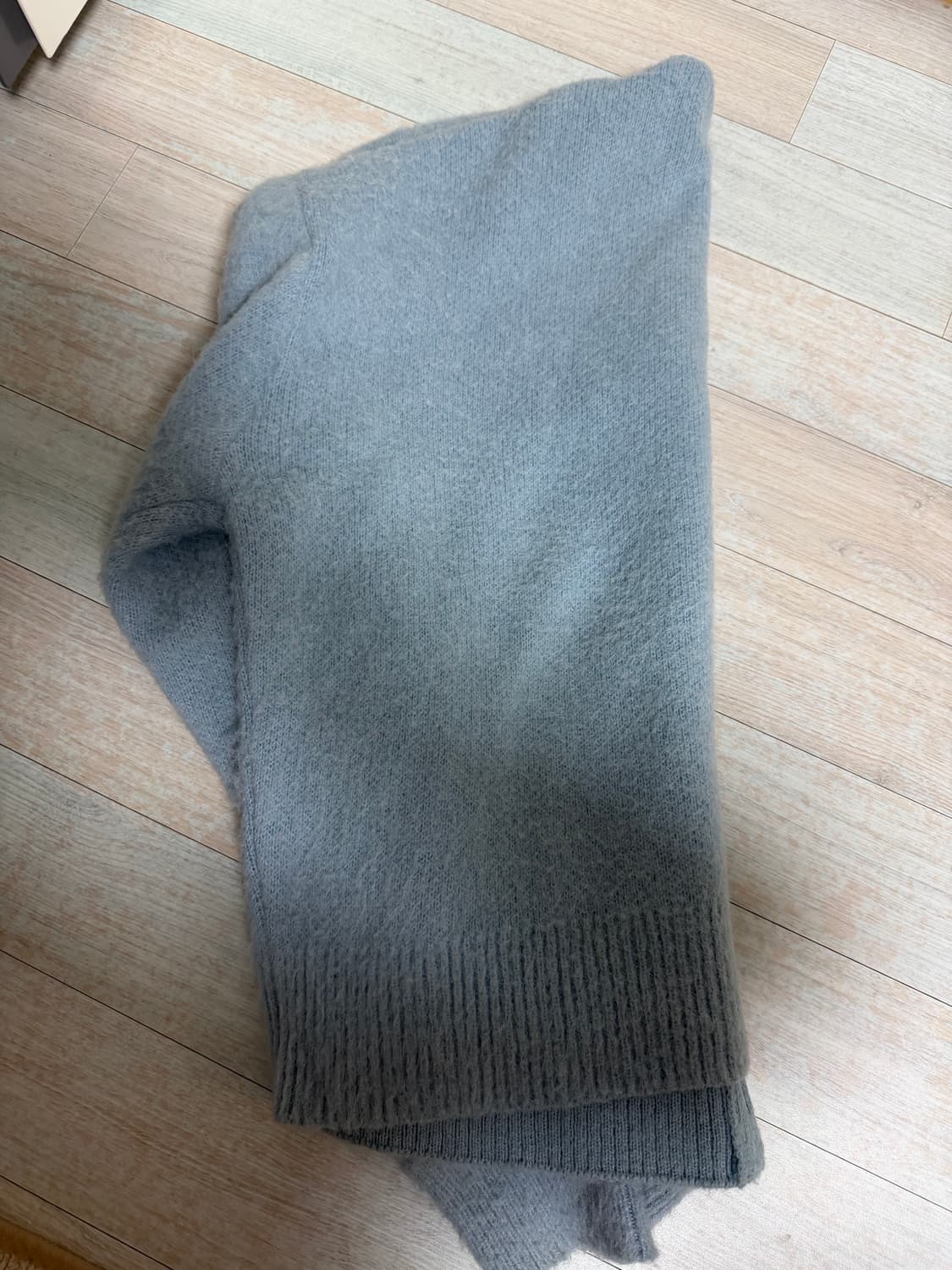 토니웩 모헤어 가디건 블루 상품이미지3