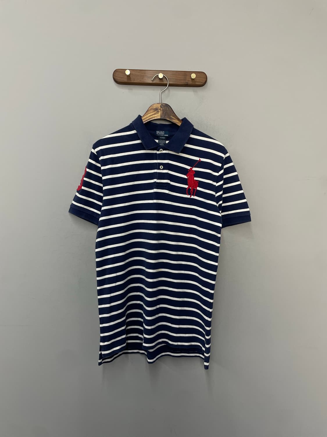 폴로 랄프로렌 빅포니 스트라이프 카라 반팔 H2572 상품이미지2