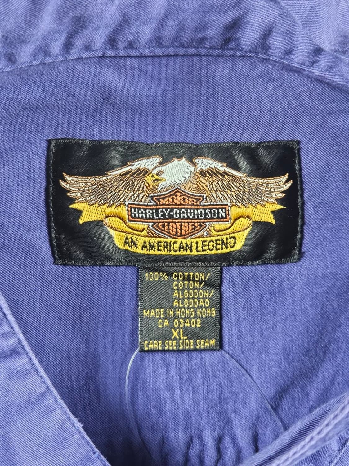 할리데이비슨 메카닉 포켓 워크 셔츠 ( XL ) / 9394 상품이미지9