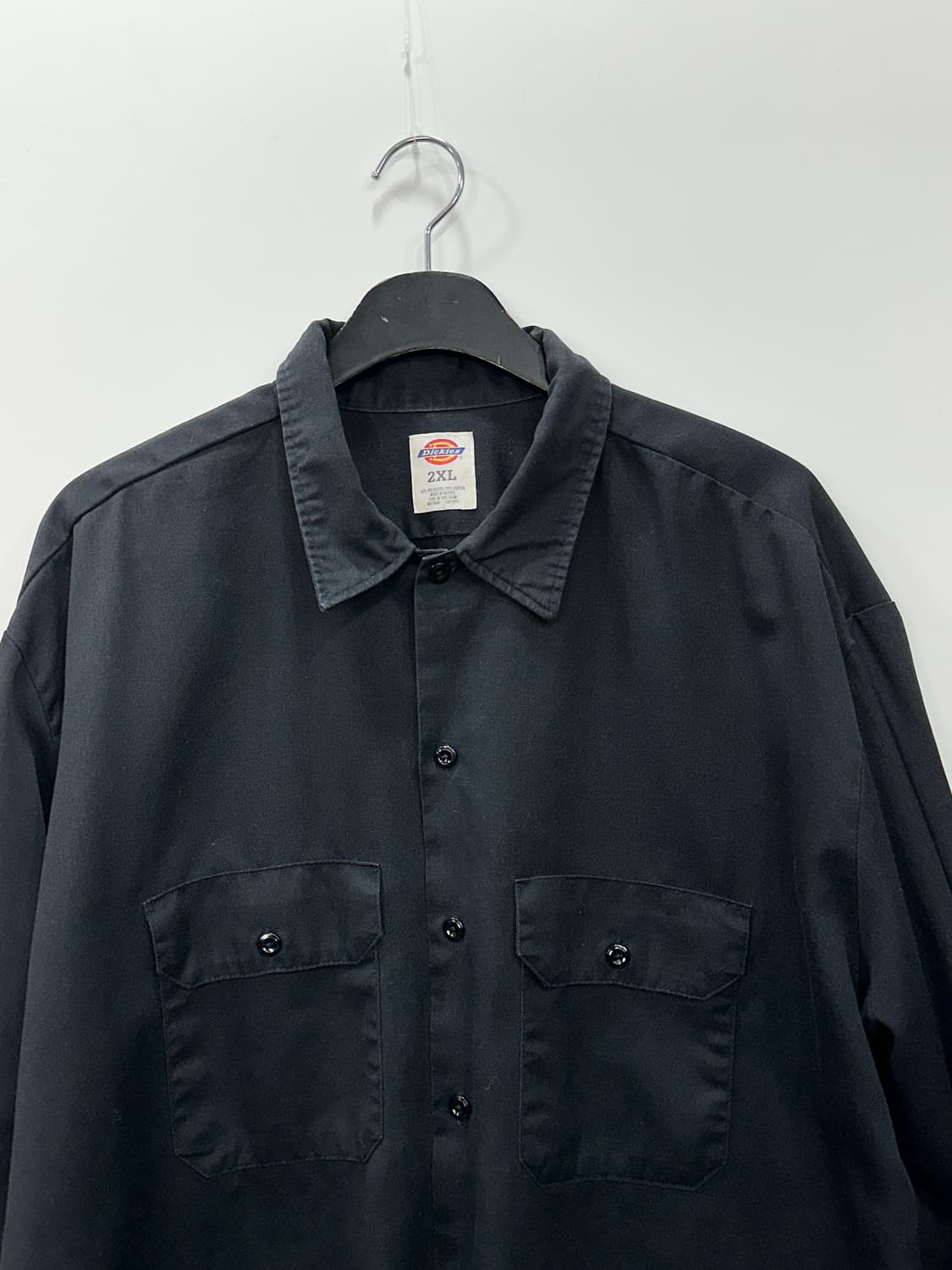 디키즈 574 워크셔츠 블랙 2XL 상품이미지2