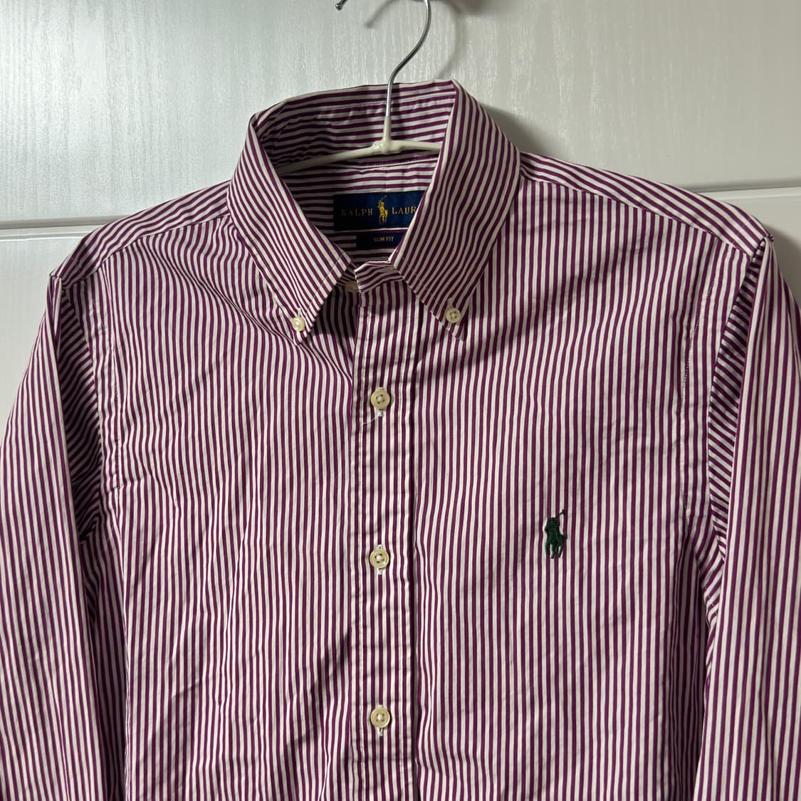 폴로 랄프로렌 스트라이프 슬림핏 셔츠 상품이미지3