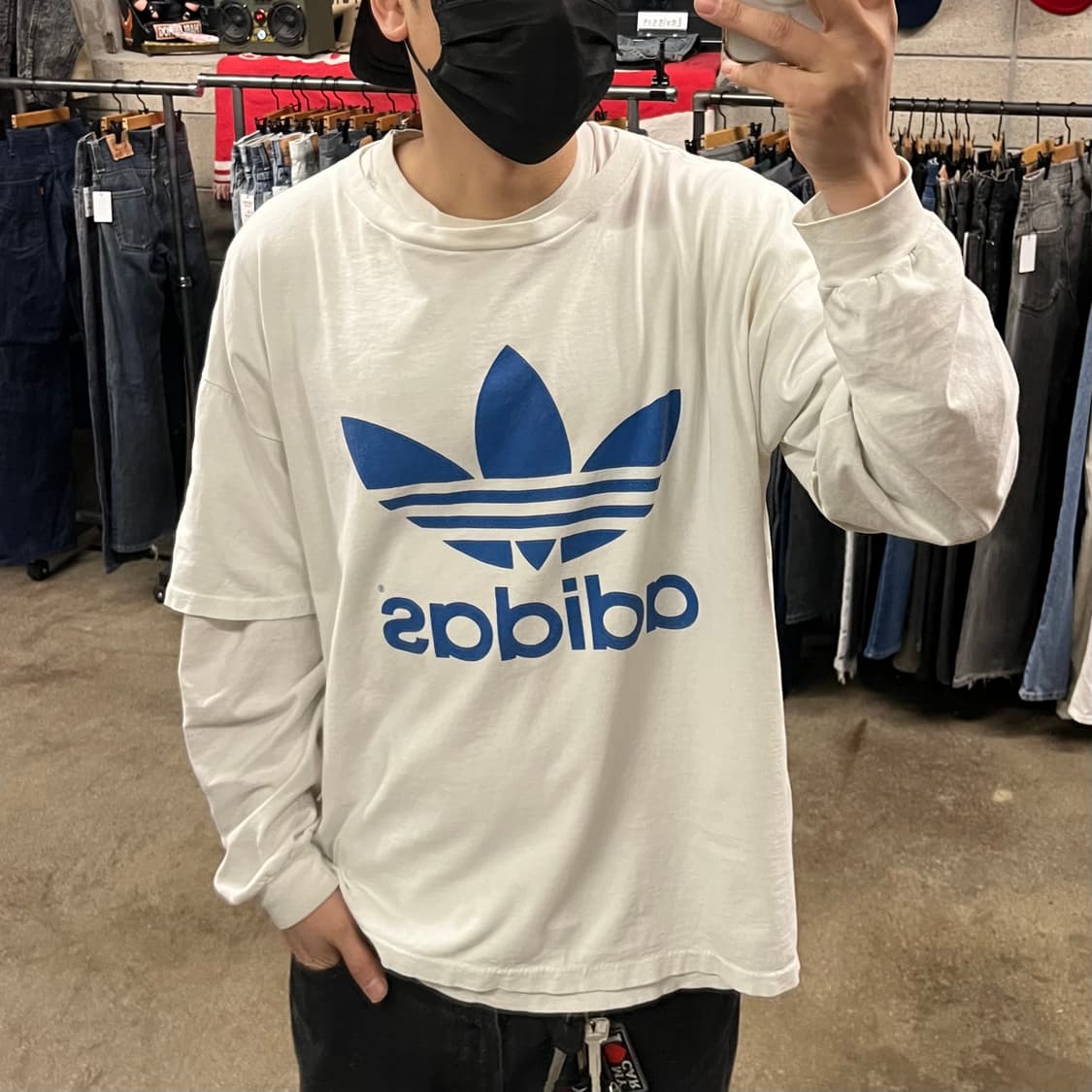 90s 아디다스 파이어버드 티셔츠 (110) 상품이미지1