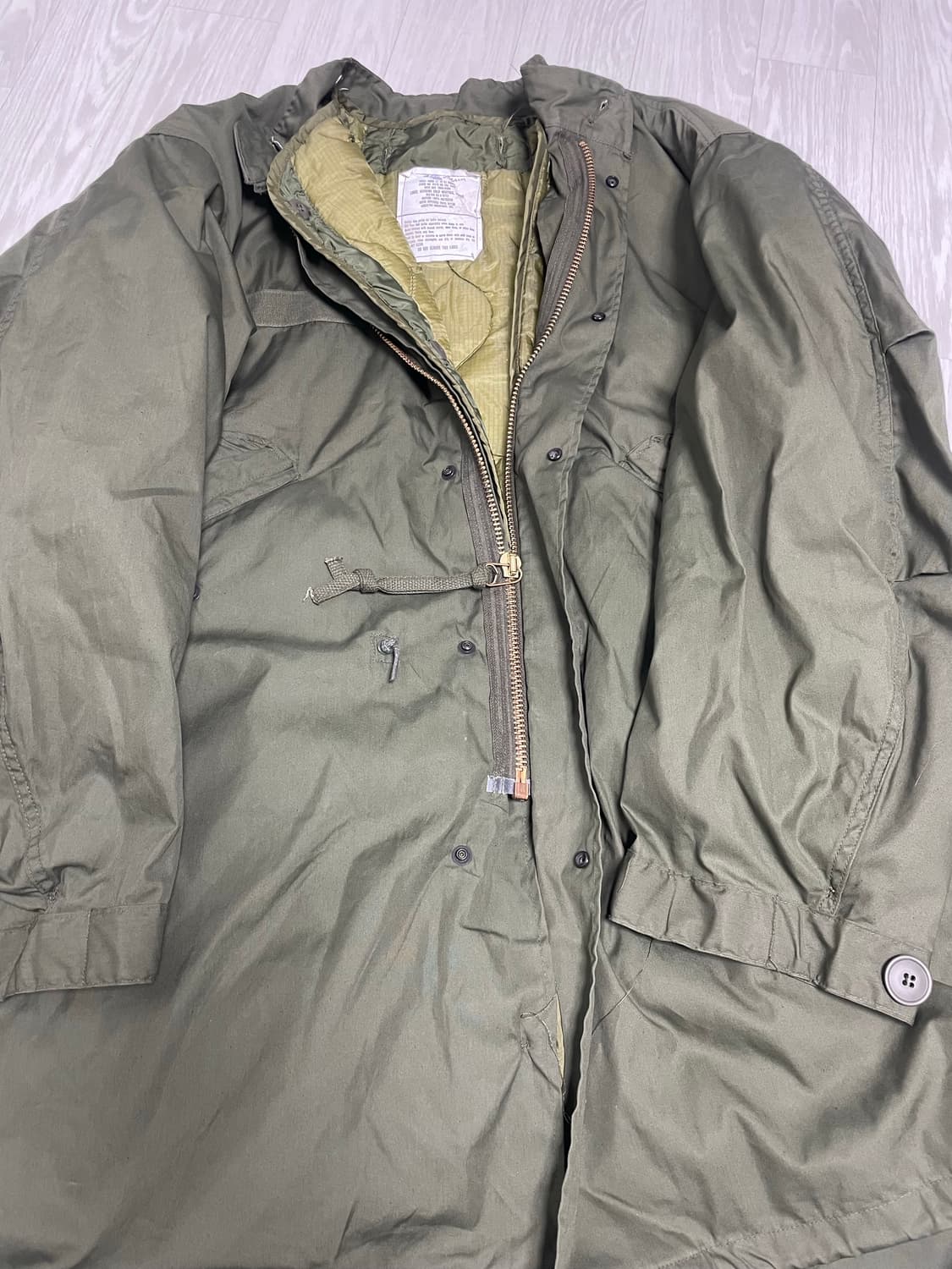 미사용 m65 피쉬테일 데드스탁 M 세트 상품이미지8