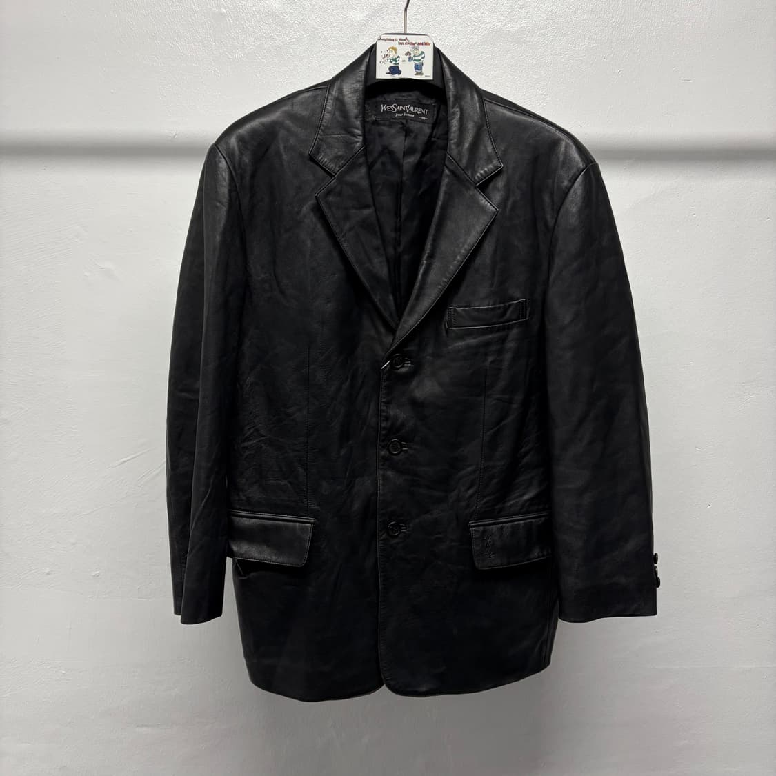 입생로랑 램스킨 3버튼 블레이저 상품이미지1