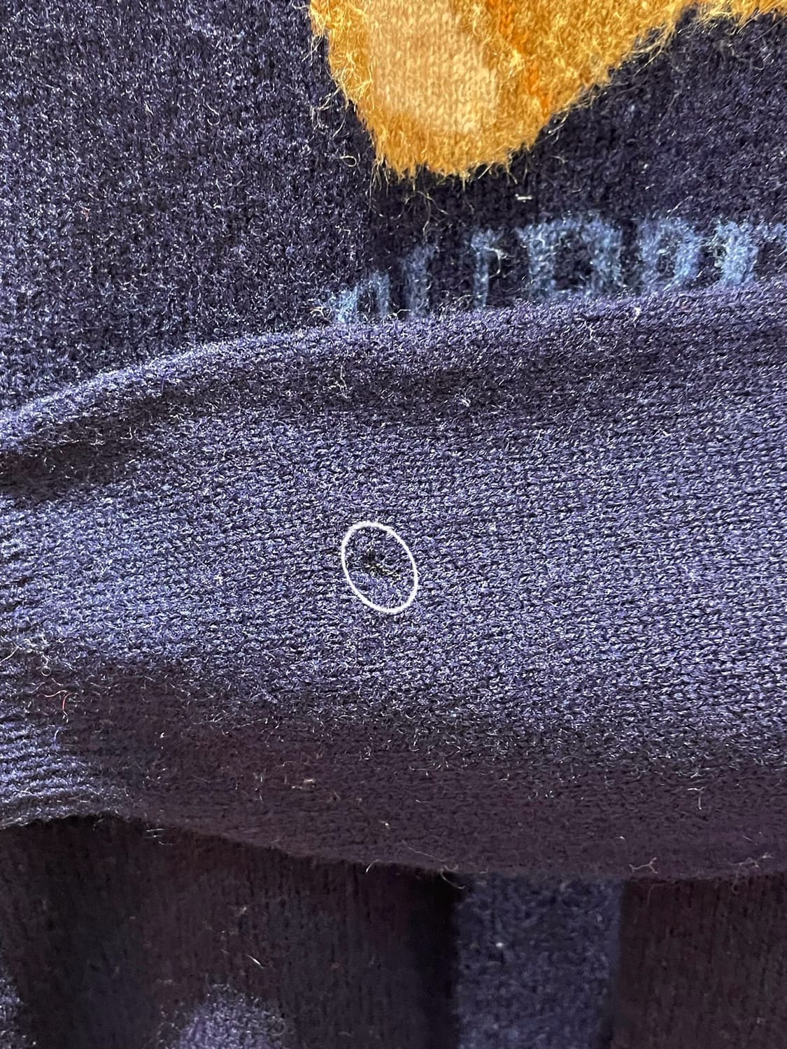 버버리 베어 네이비 니트 상품이미지8