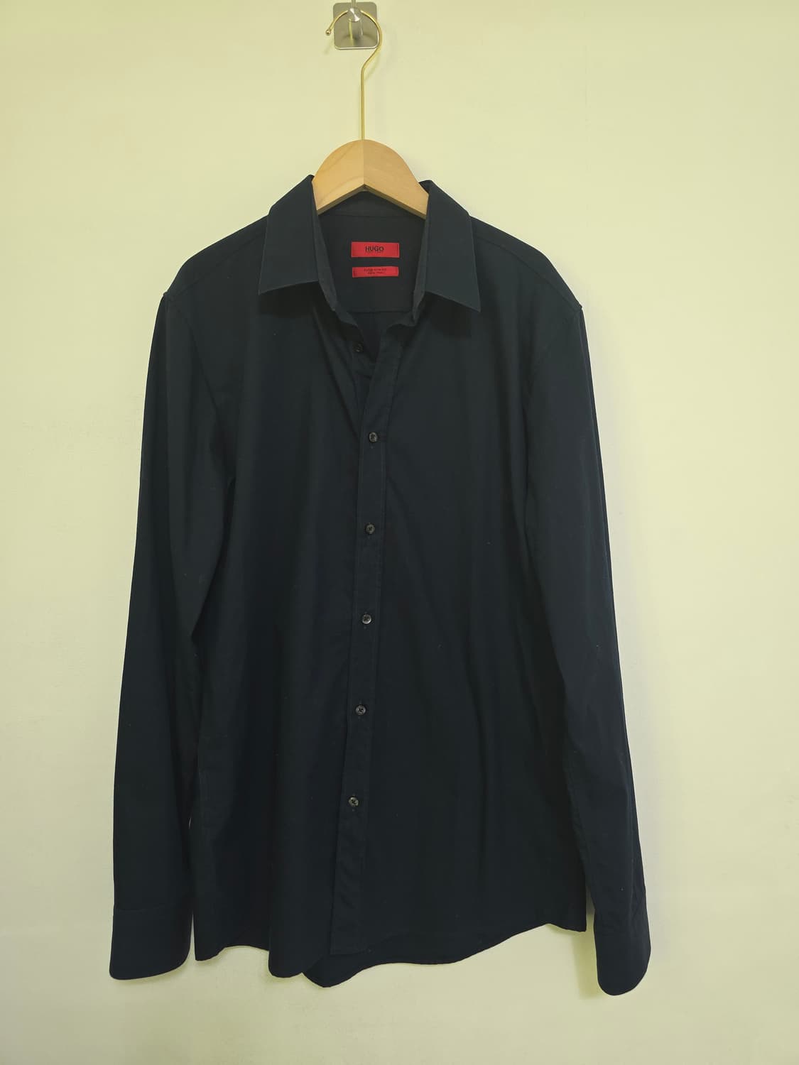 휴고보스 딥 네이비 셔츠 M / HUGO BOSS Extra Slim F 상품이미지1