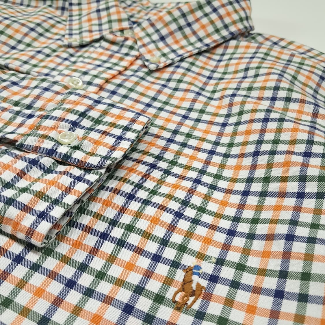 CL795 XLT 폴로 클래식 체크 멀티 포니 셔츠 남방 상품이미지4