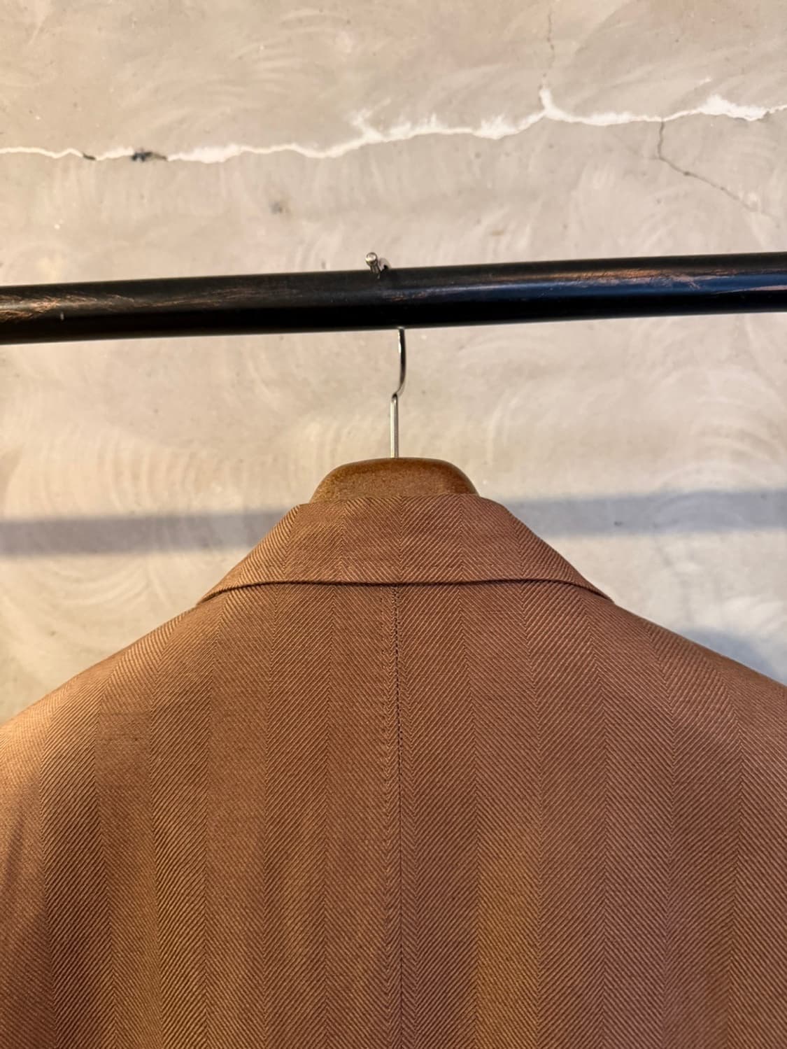 HALSTON 리넨 실크 더블 브레스티드 자켓 100~103 상품이미지7