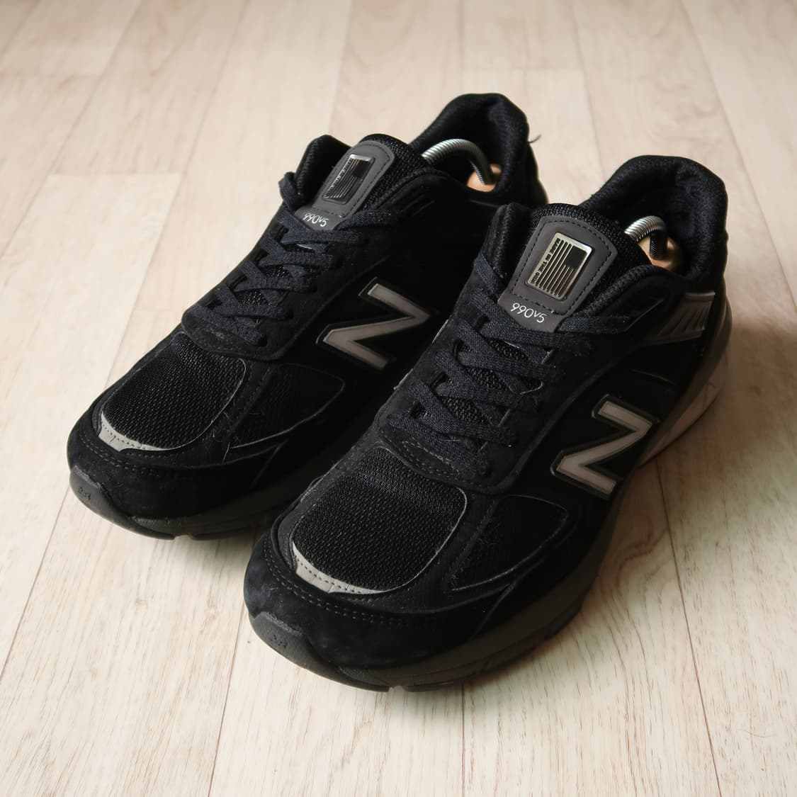 [Made in U.S.A] 뉴발란스 990v5 블랙 스니커즈 상품이미지3