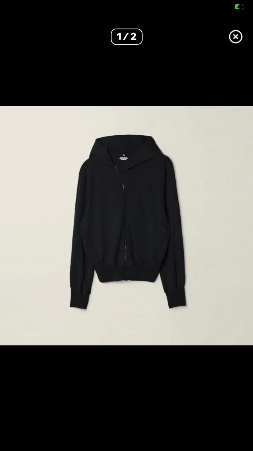 누마레 EE 커브드 후드집업 상품이미지1