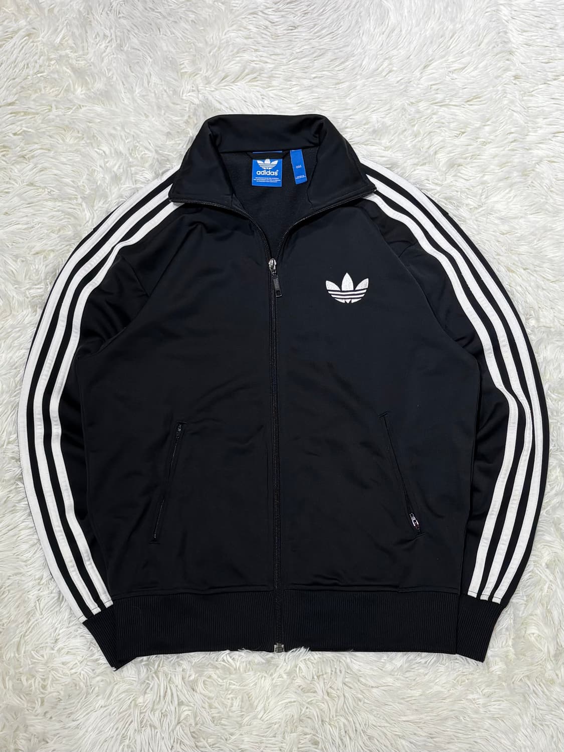 아디다스 검흰 파이어버드 트랙탑 상품이미지5