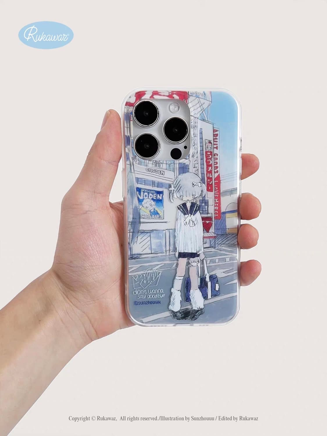 Rukawazcity 일러스트 폰케이스 아이폰14pro 상품이미지2