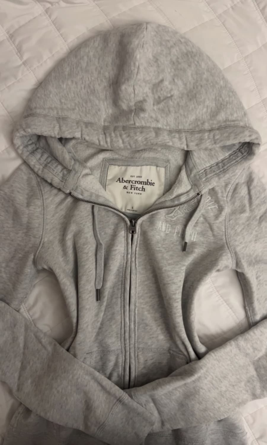 아베크롬비 딱붙핏 후드집업 상품이미지1