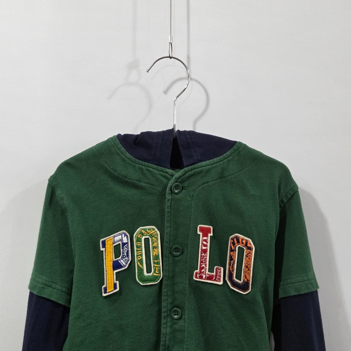 폴로랄프로렌 키즈 후드 베이스볼 저지 6  상품이미지2