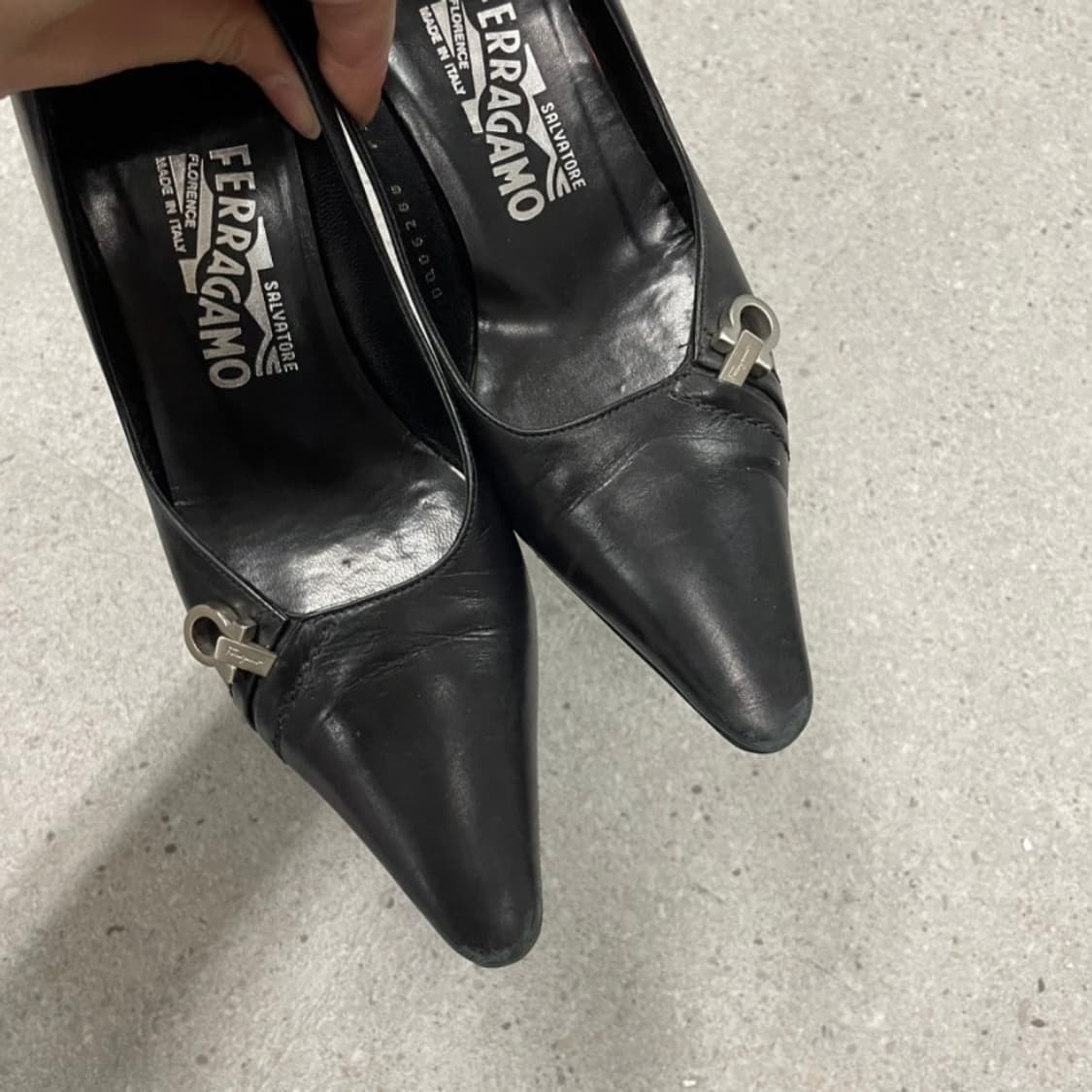 살바토레 페레가모 빈티지 펌프스 240 상품이미지6
