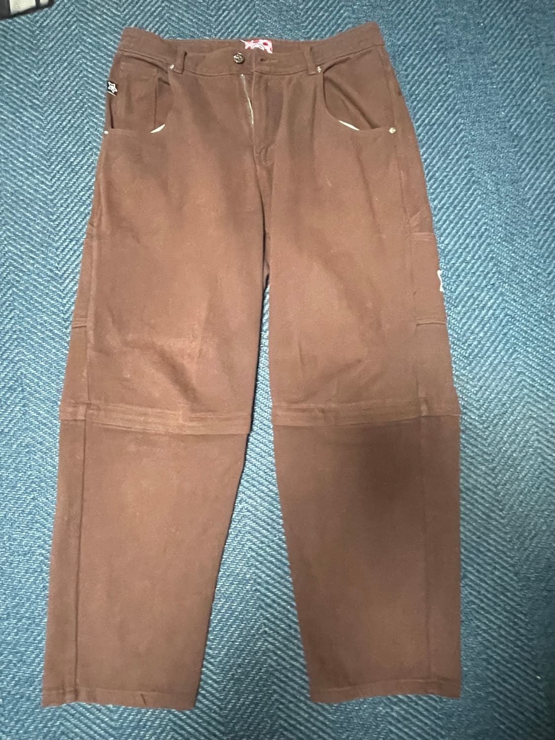 스타팀 바지 브라운 32 상품이미지1