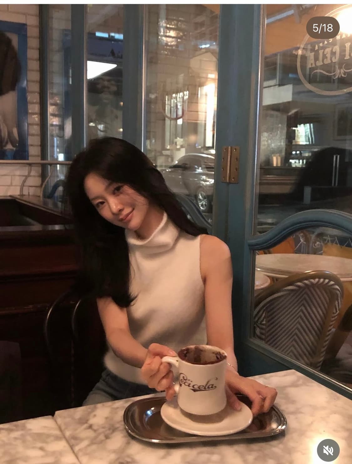 피브안 앙고라 터틀넥 니트 상품이미지1