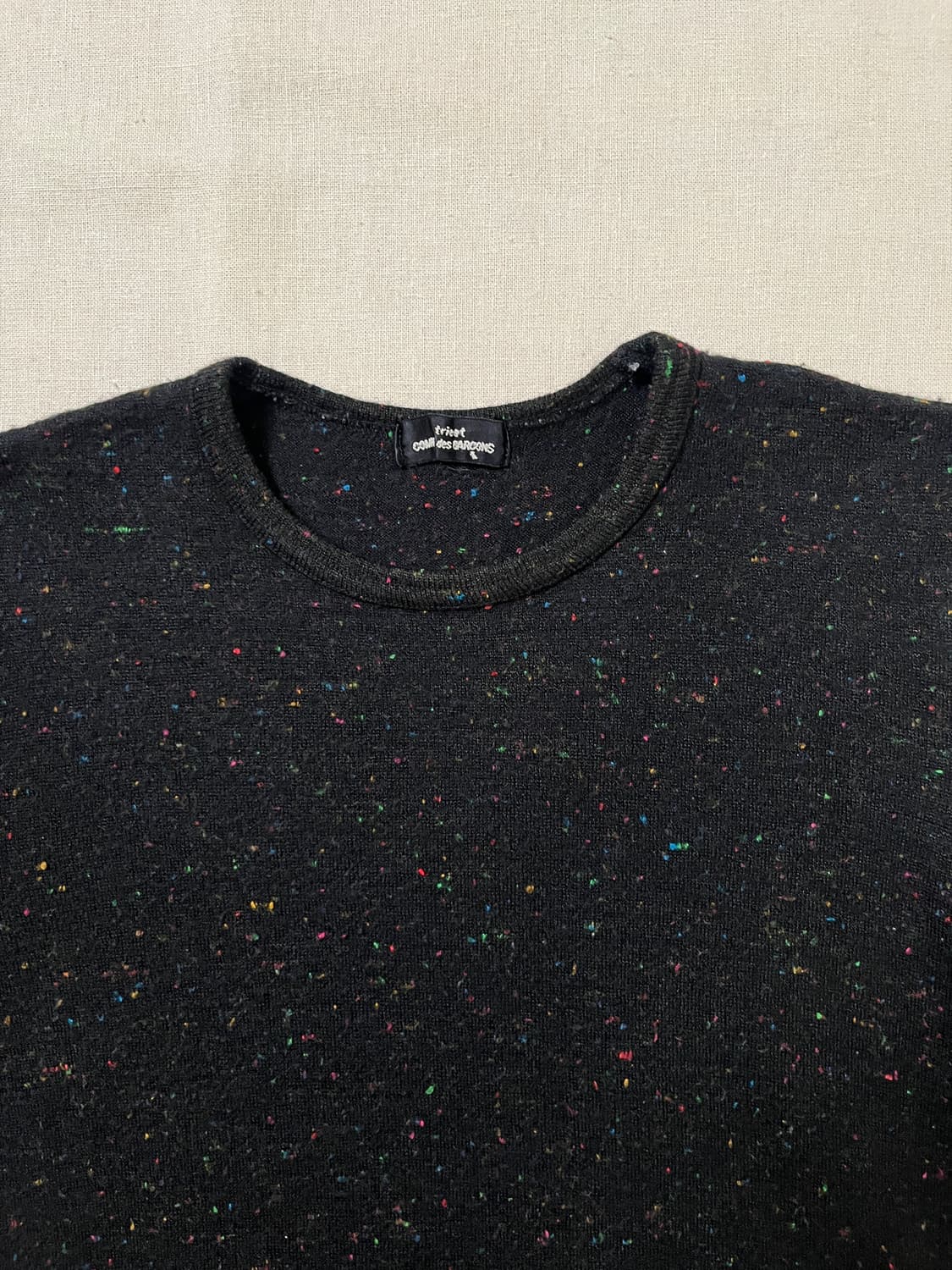 꼼데가르송 네프울 레이어드 컷앤소 comme des garcons 니트 상품이미지1