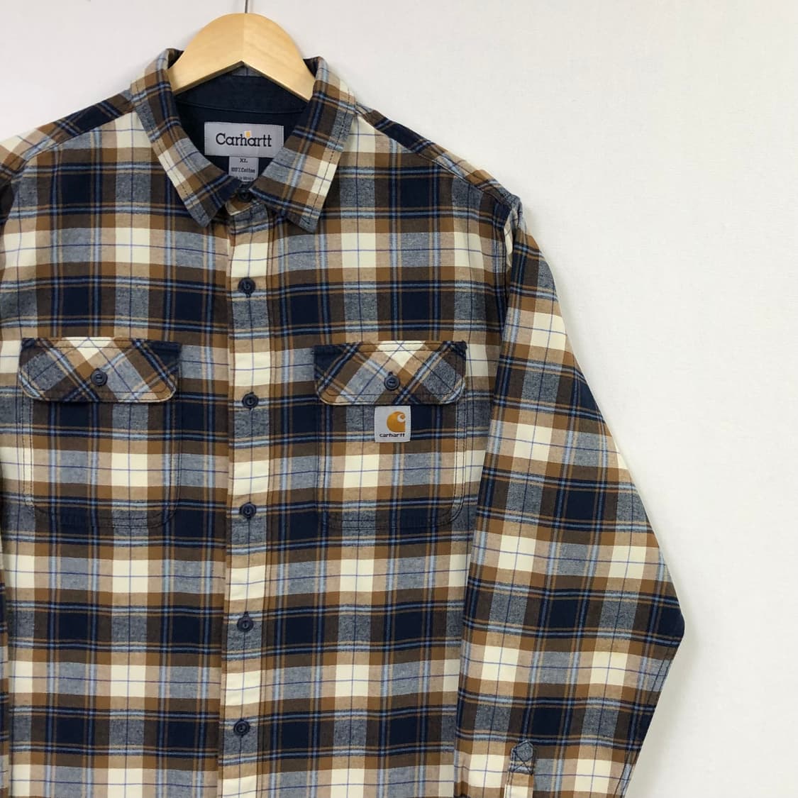 XL 칼하트 체크 남방 상품이미지1