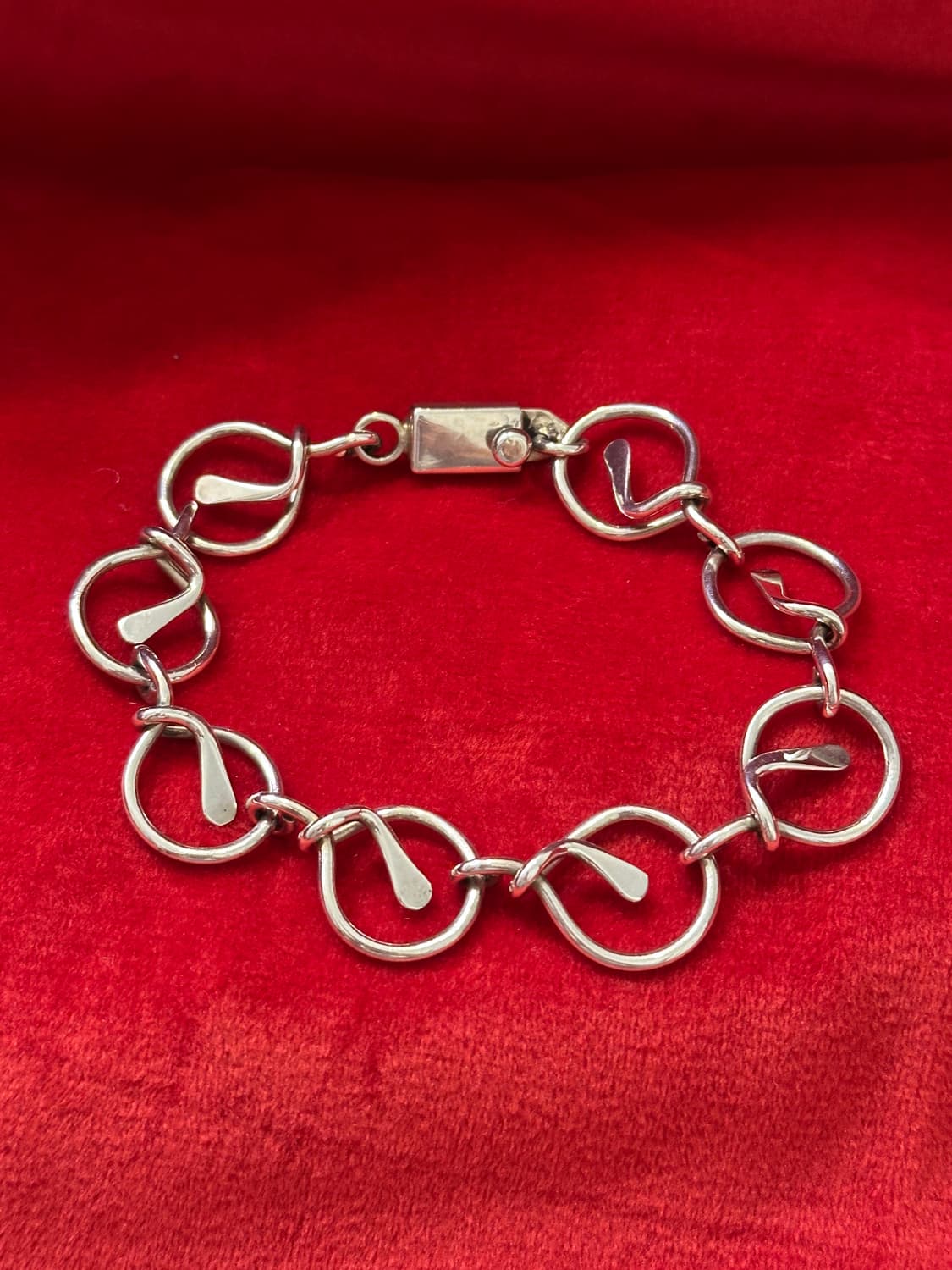 Mexico Agua Circle 925Silver Bracelet  상품이미지1