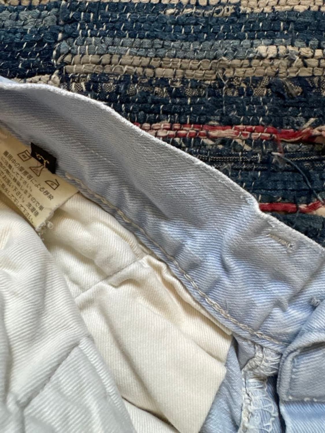 캐피탈 컨트리 패치워크 데님 쇼츠 상품이미지5