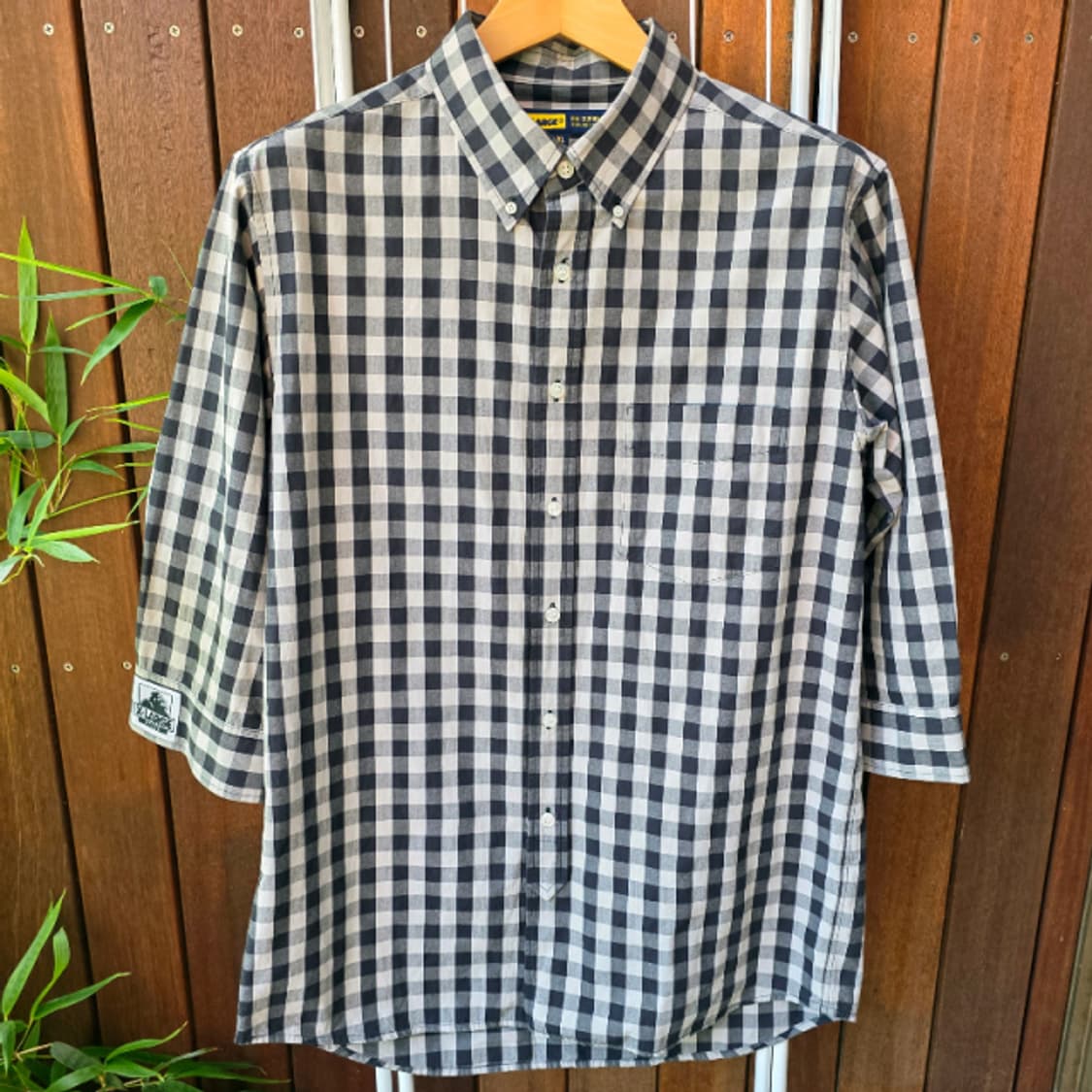 X-LARGE 7부 체크 셔츠(XL) 상품이미지2