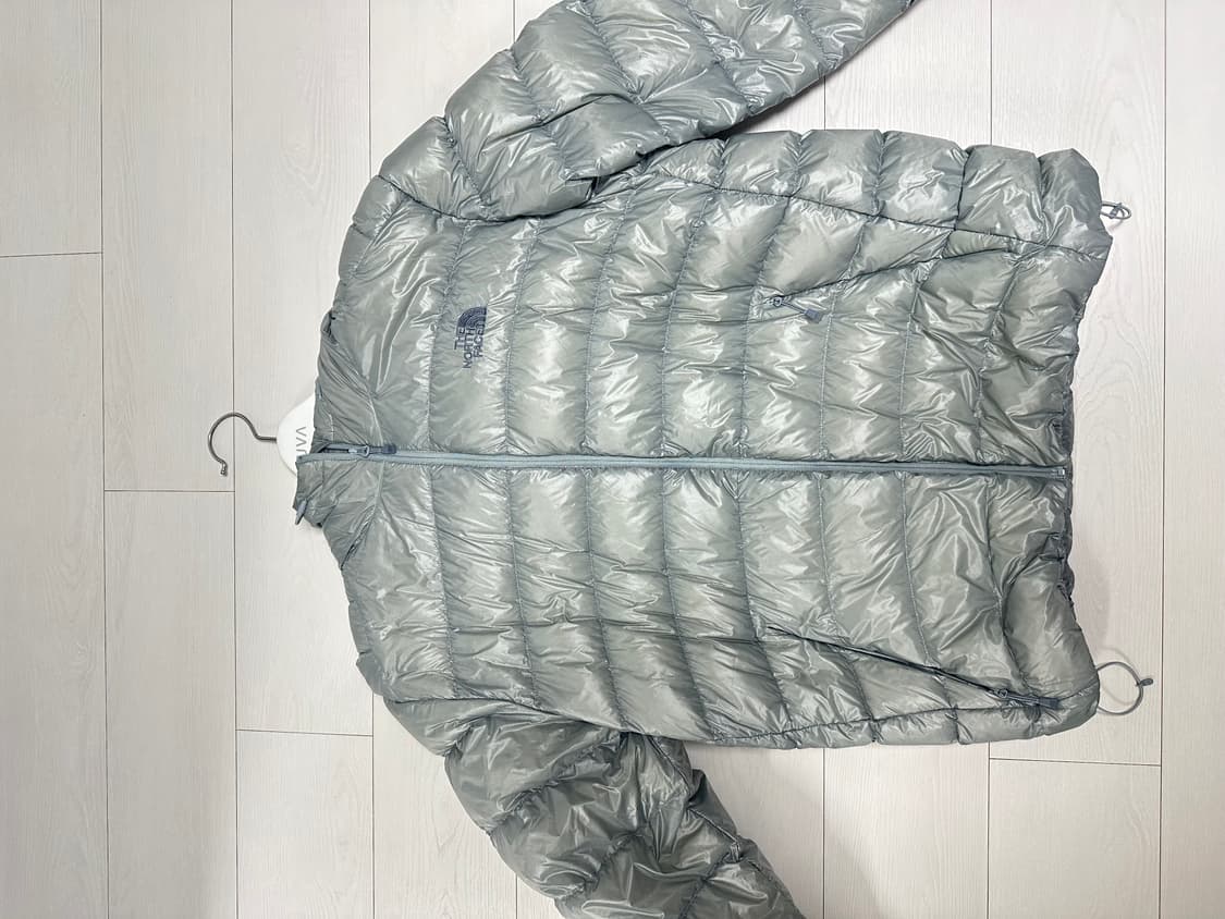 노스페이스 마티에르 EX RDS 다운 후디 XL(105) 라이트그레이 상품이미지5