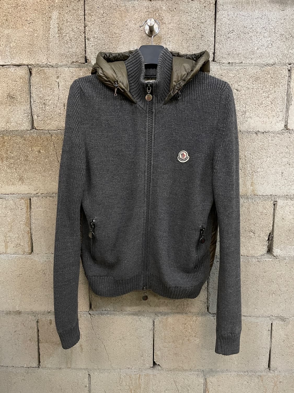 몽클레어 후드 니트 패딩 상품이미지4