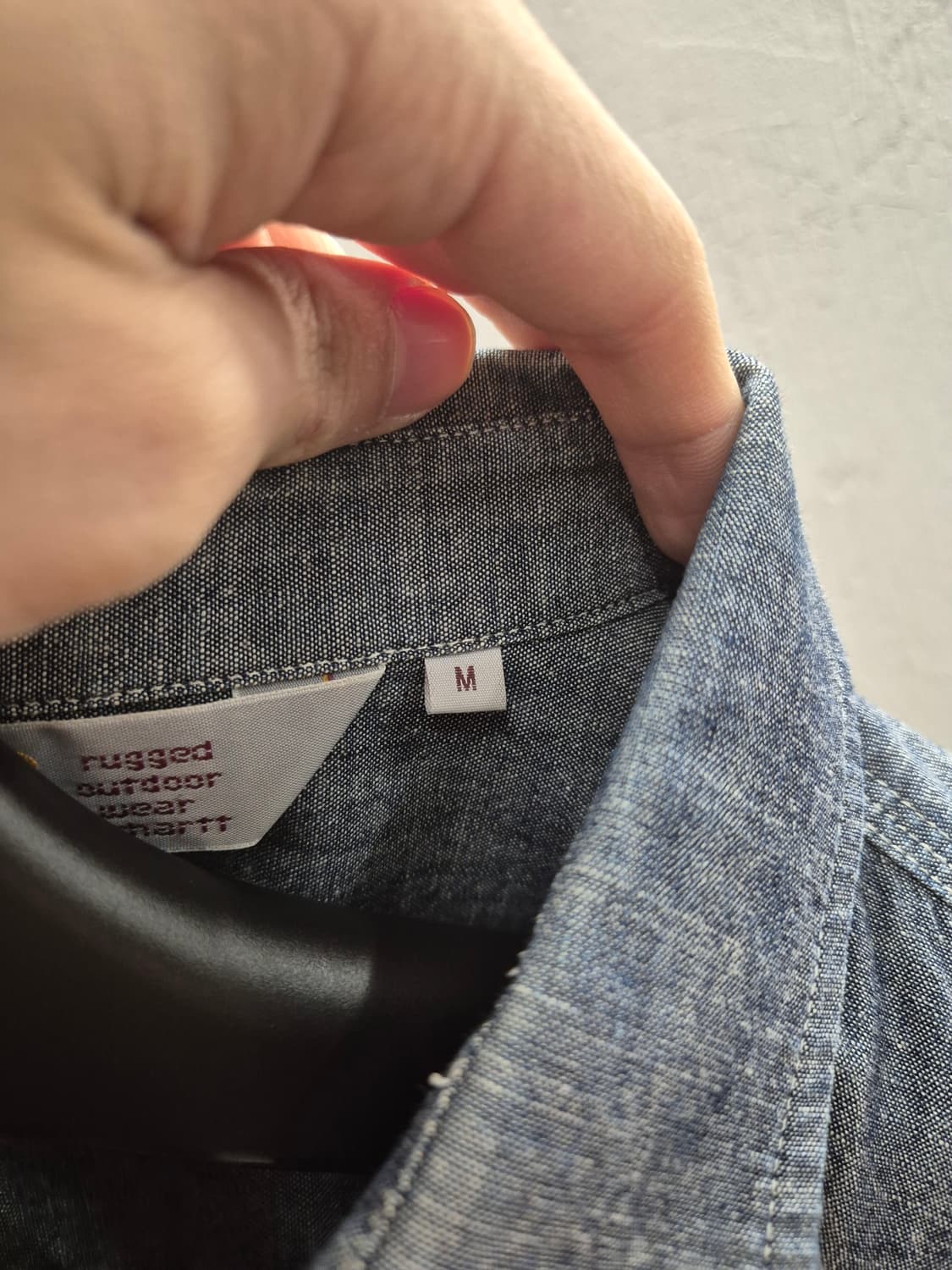 칼하트 데님 셔츠 M 상품이미지6