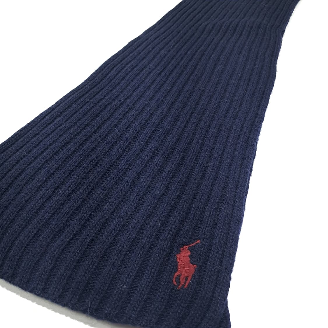 MX422 폴로 리브드 니트 머플러 상품이미지3