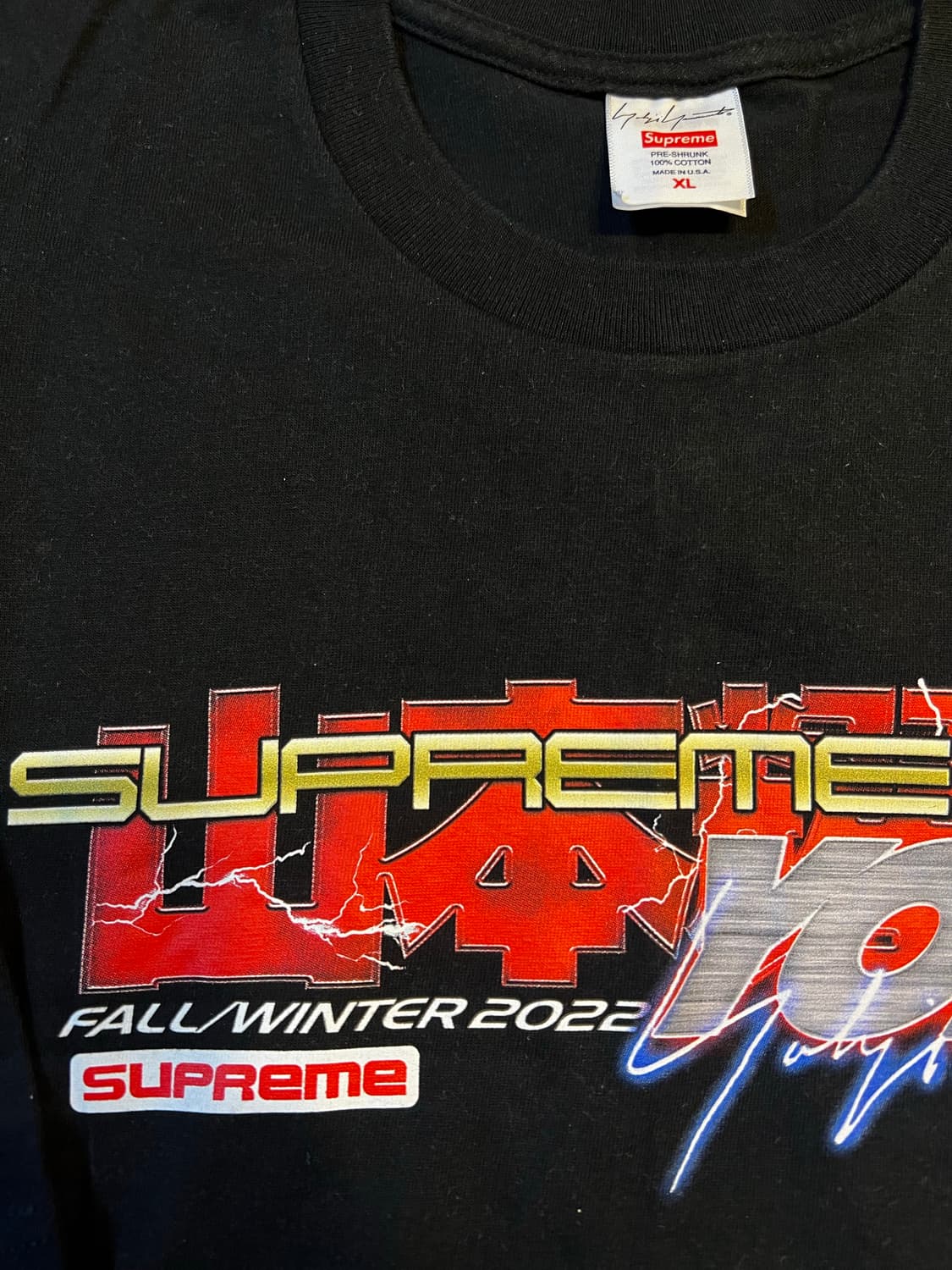 슈프림 요지야마모토 철권티셔츠 상품이미지4