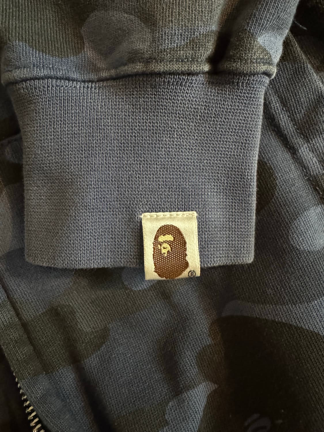 베이프 샤크 후드집업 청계 상품이미지3