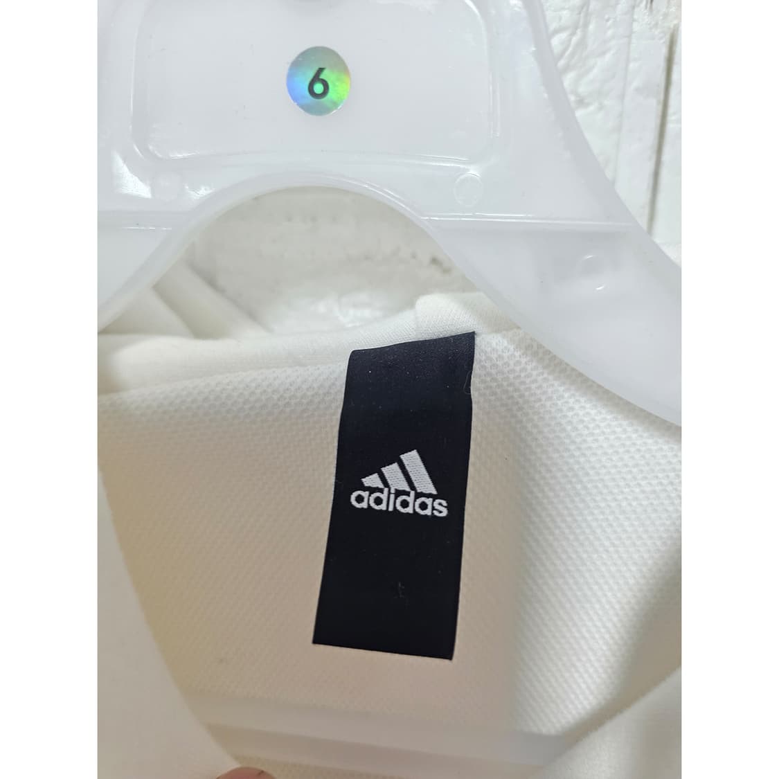 택포_ 아디다스 후드집업 화이트 L 상품이미지2