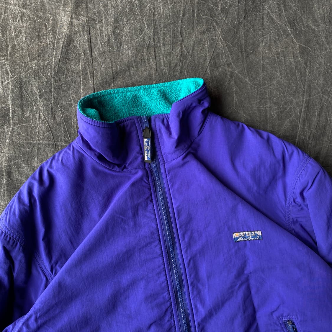80s purple Eddie Bauer warm-up 상품이미지2