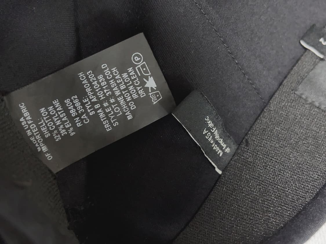 띠어리 블랙 크롭 부츠컷 팬츠 상품이미지7