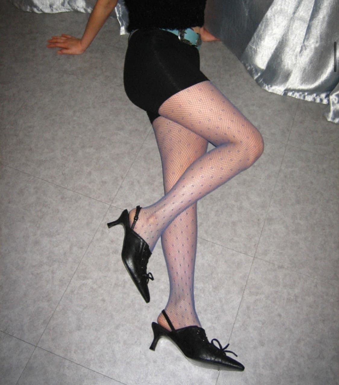 루루서울 힐 boggy slingback 250 [black] 상품이미지4